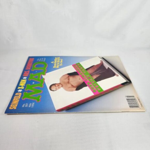 Mad Magazine #327 May 1994 Rush Limbaugh, Seinfeld, Mrs. Doubtfire NM Fine Rare - Picture 4 of 6